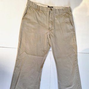 BANANA REPUBLIC KHAKI PANTS MENS  SIZE 38 LENGTH 32
